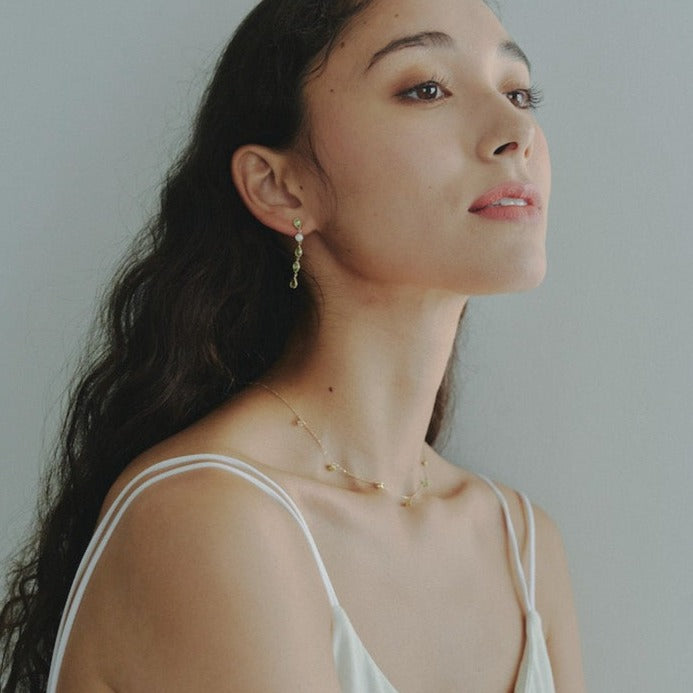 K10YG ペリドット Chain Necklace