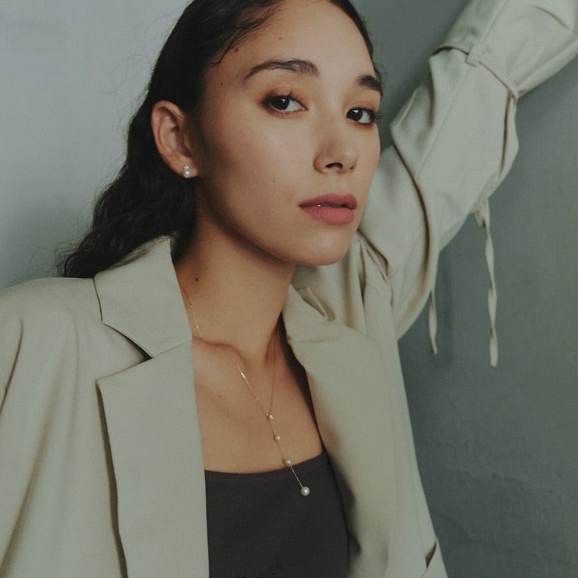 K10YG パール Necklace