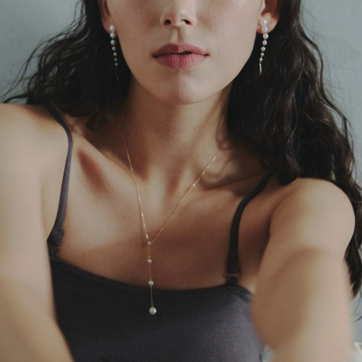 K10YG パール Necklace