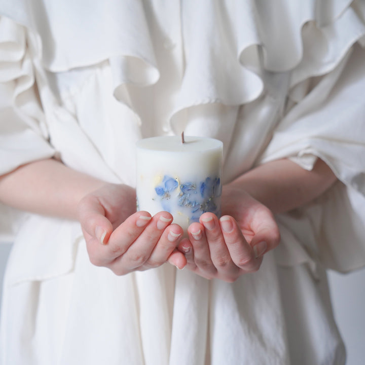 【ao】香りが選べるボタニカルアロマキャンドル