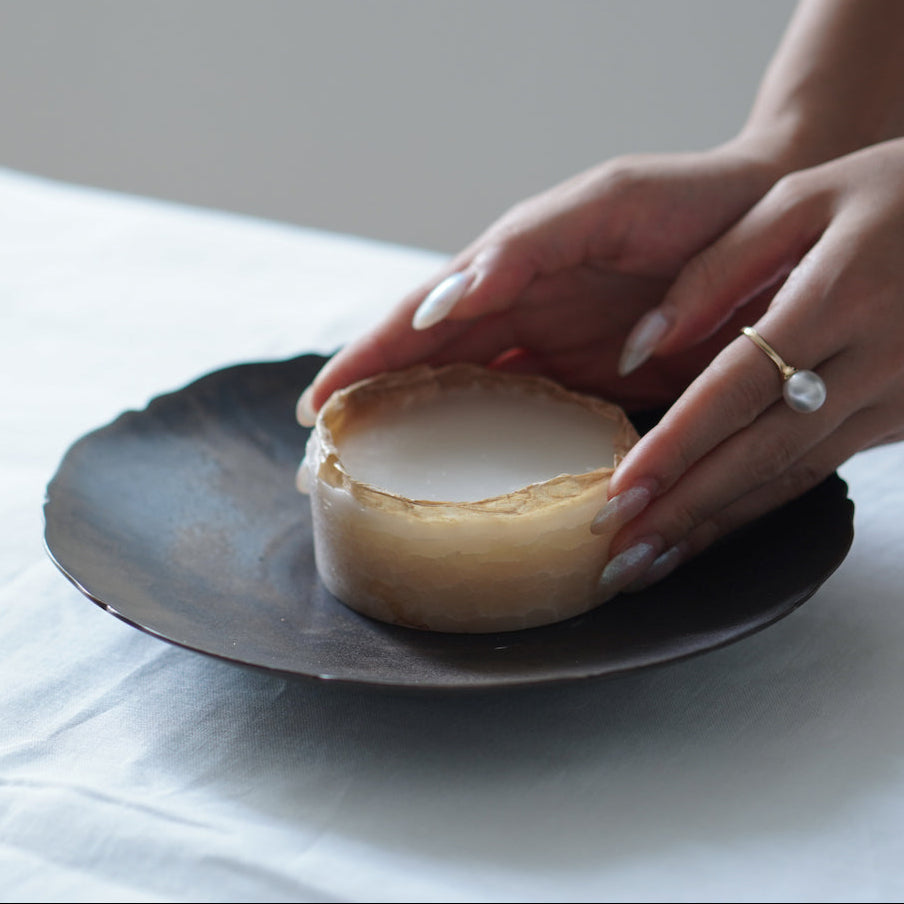 蝋素材の芳香オブジェクト「漂流物 #01」