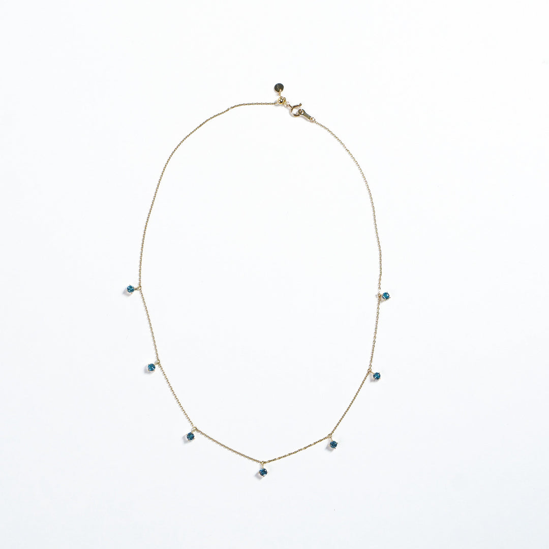K10YG トパーズ Chain Necklace