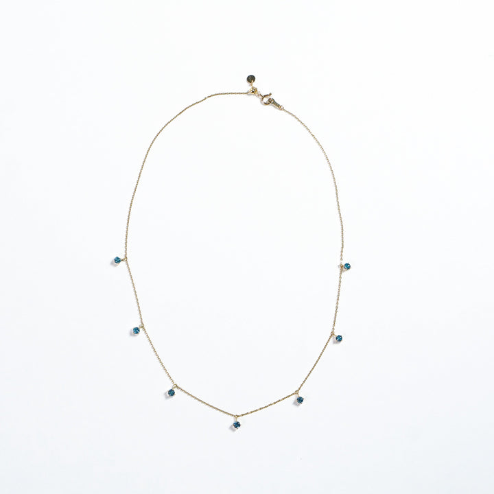 K10YG トパーズ Chain Necklace