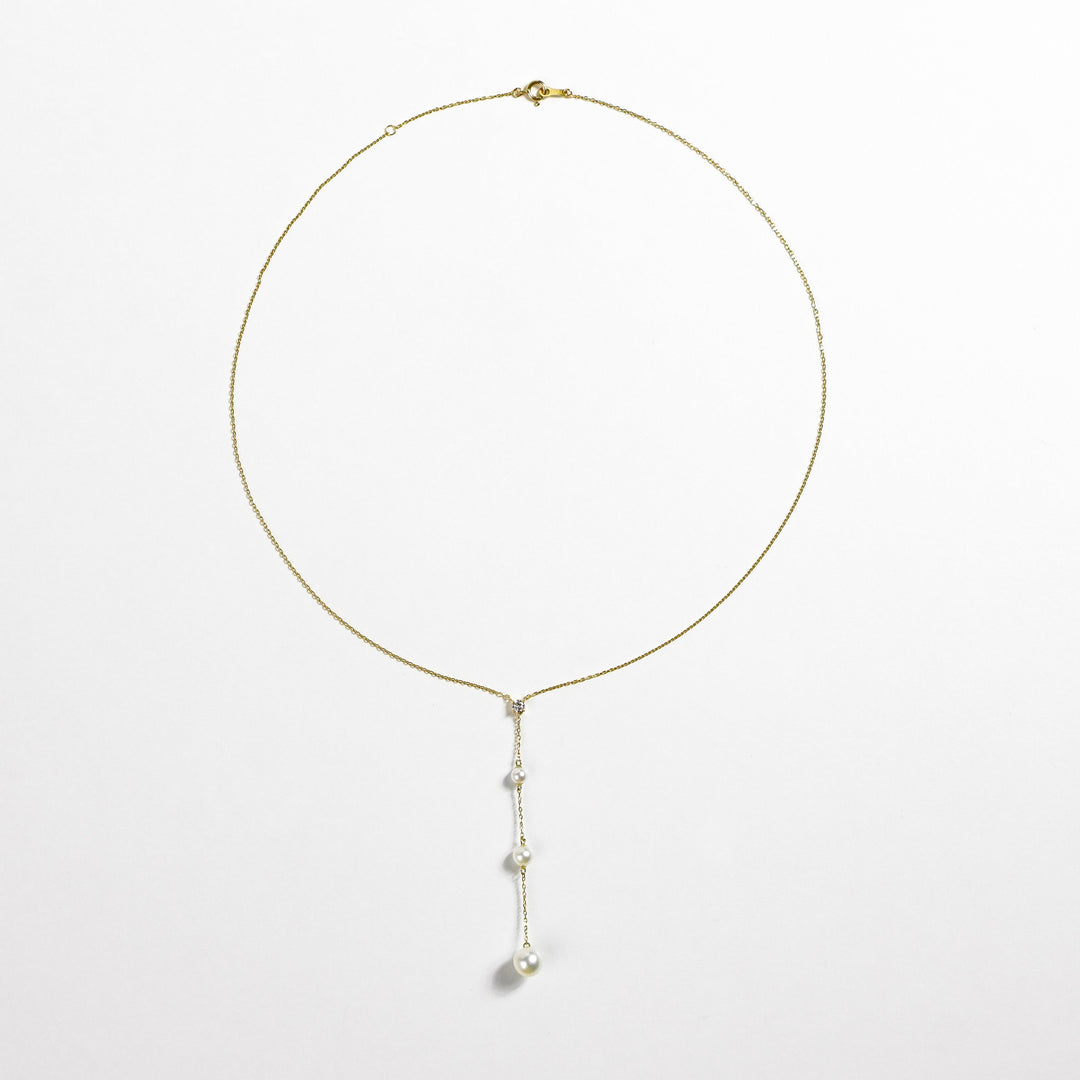 K10YG パール Necklace