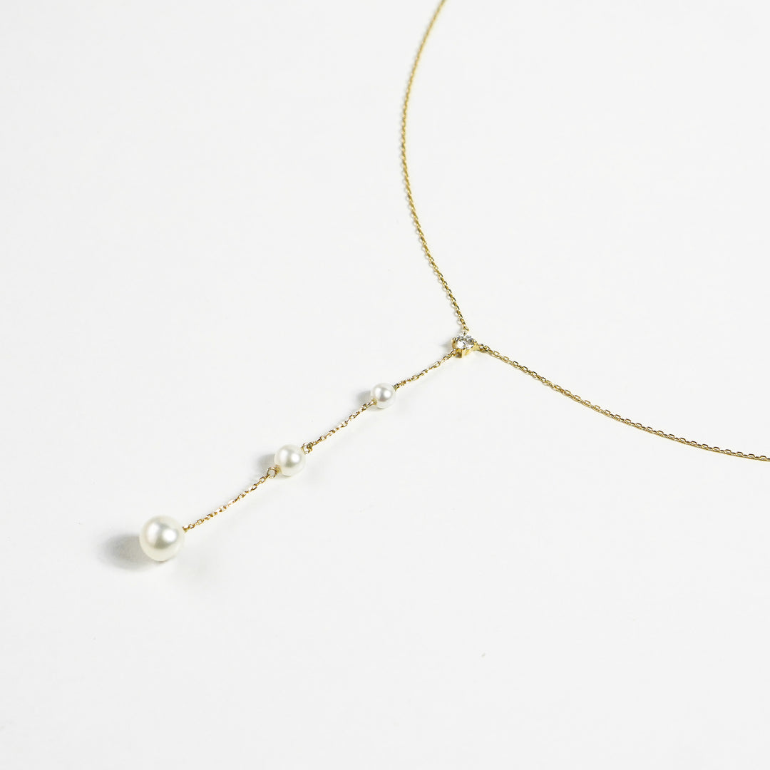 K10YG パール Necklace