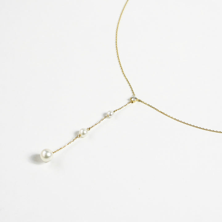 K10YG パール Necklace