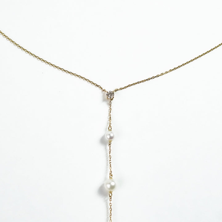 K10YG パール Necklace