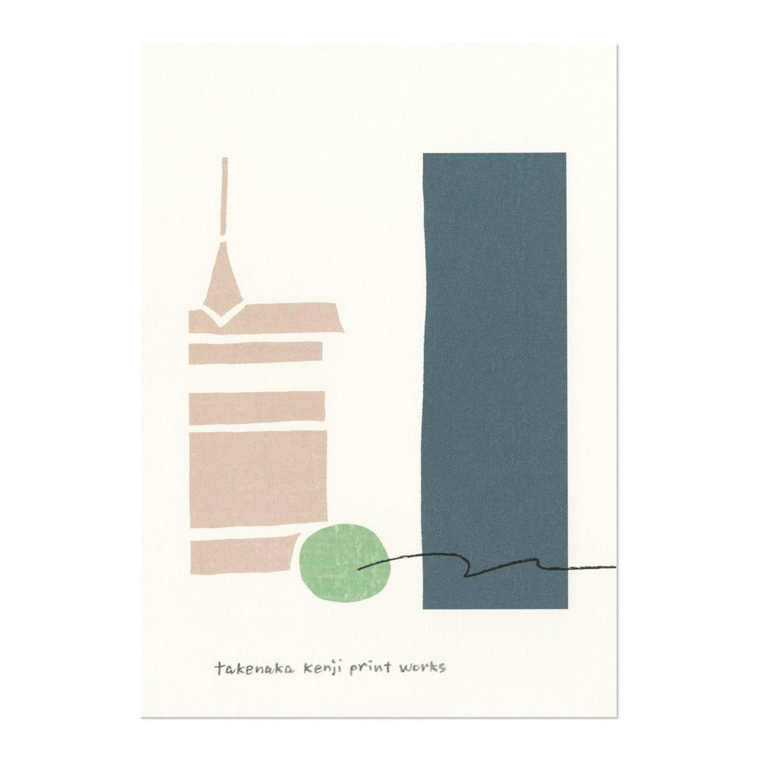 【A4サイズ】京都の景色を描いた京版画のアートポスター