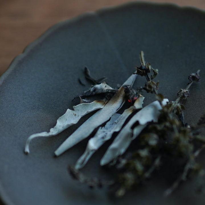 ハーバルインセンス (オーガニックホワイトセージ&ホーリーバジル)20g