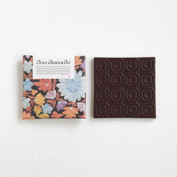 世界のカカオ豆とオーガニックシュガーのみで作ったタイルチョコレート