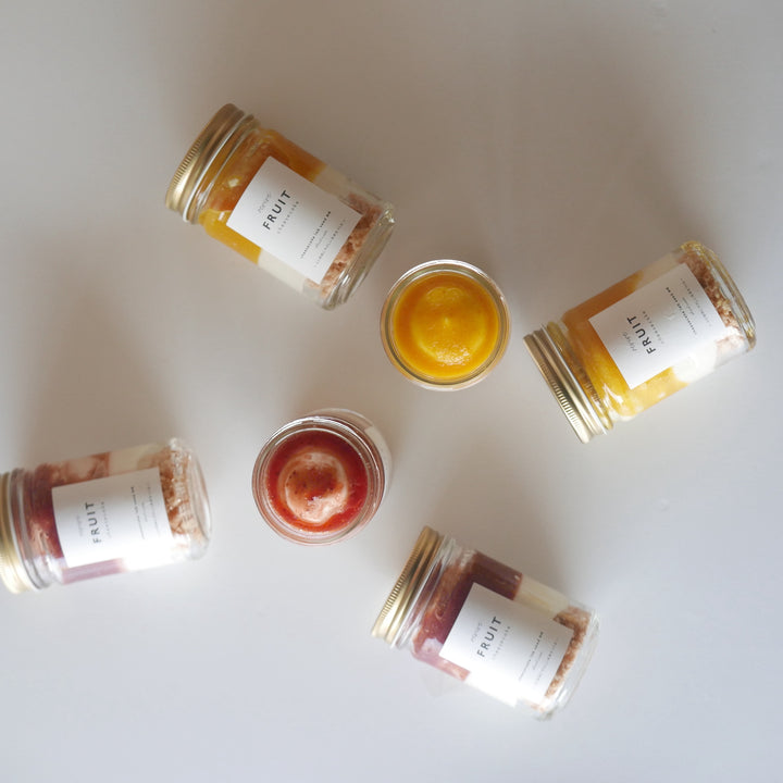 アップサイクルフルーツから生まれた2種のリヴァイブチーズケーキ