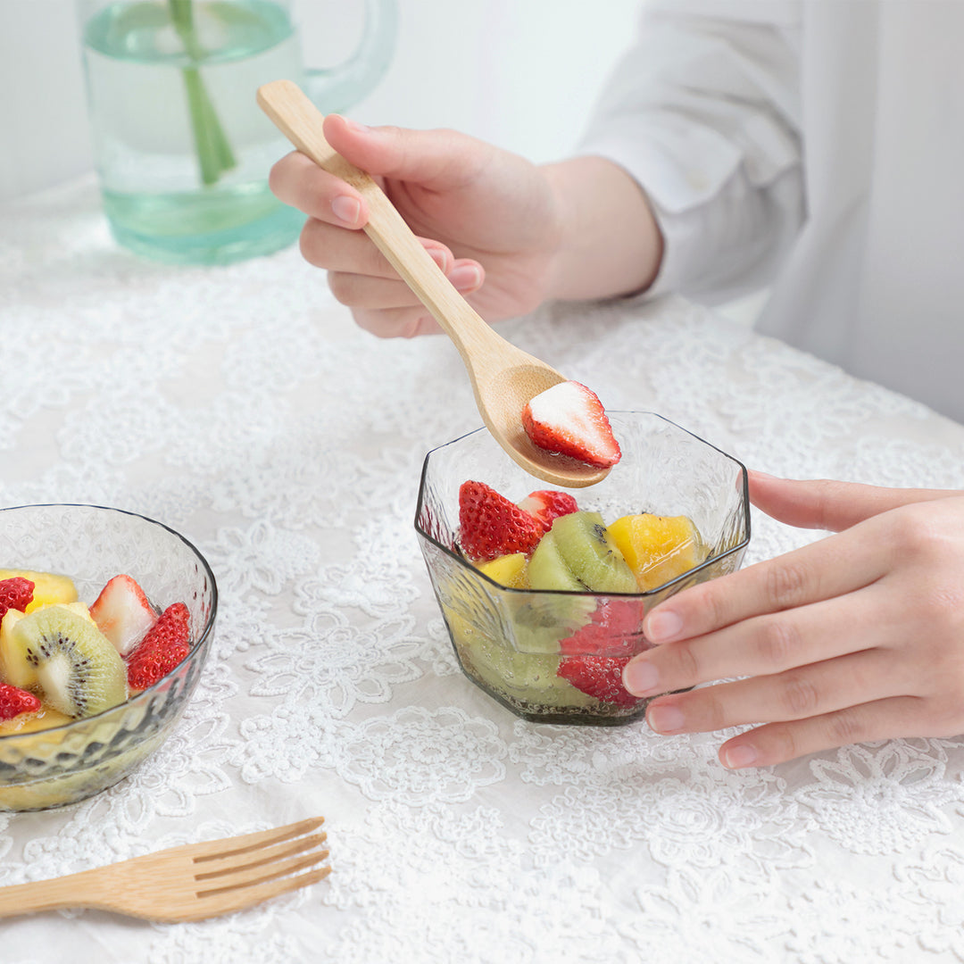 100%竹から作られたバンブーカトラリーセット