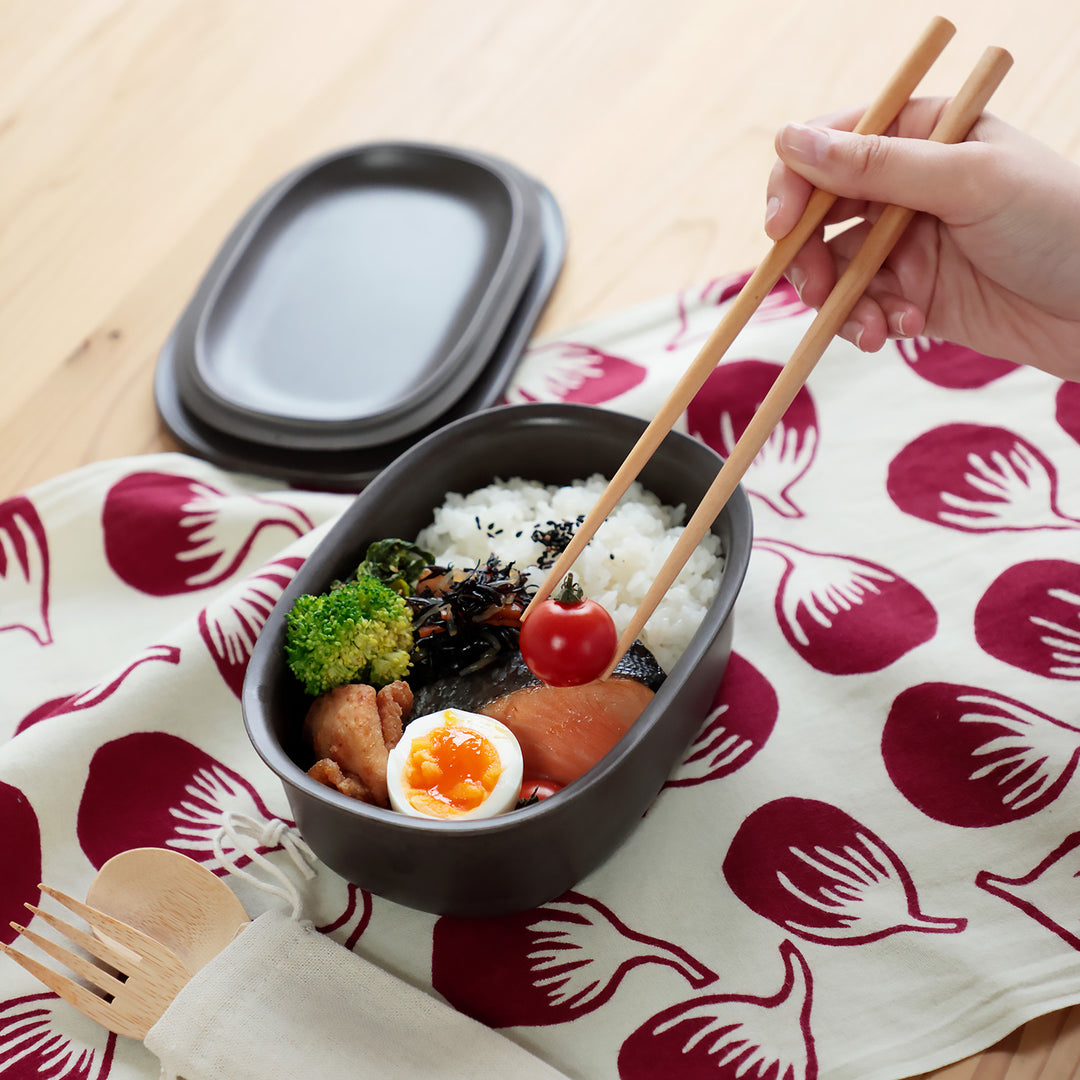 100%竹から作られたバンブーカトラリーセット