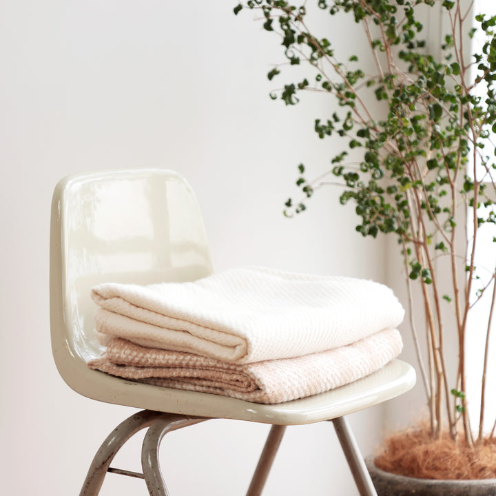 オーガニックコットンを使用したブランケット2種