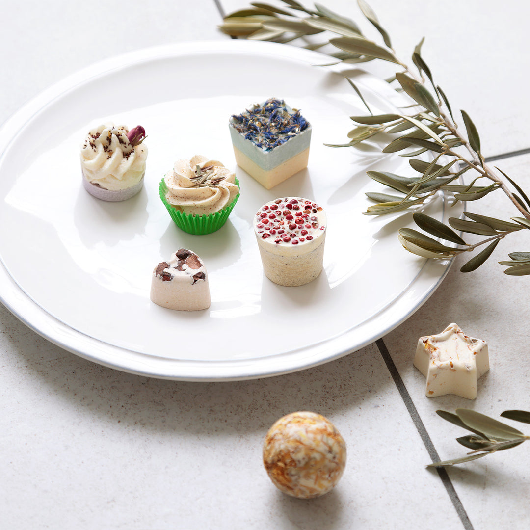 オーガニック&手作りにこだわった入浴剤バスボム 3個セット