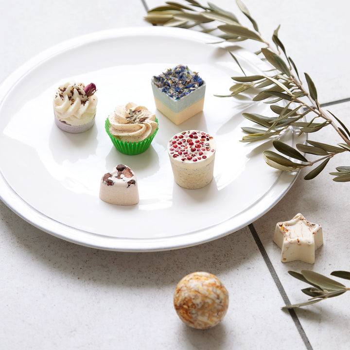 オーガニック&手作りにこだわった入浴剤バスボム 3個セット