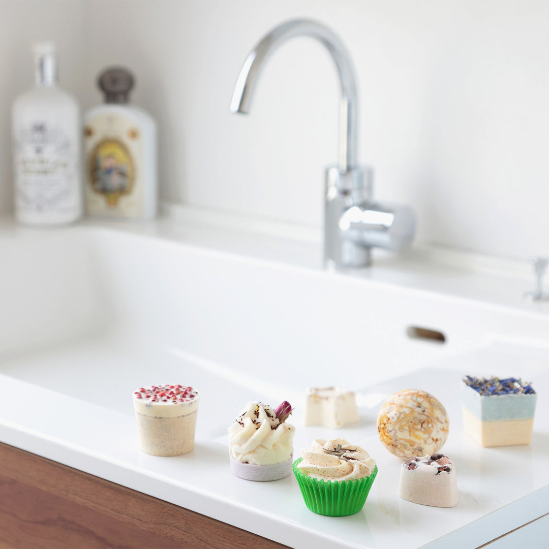 オーガニック&手作りにこだわった入浴剤バスボム 3個セット