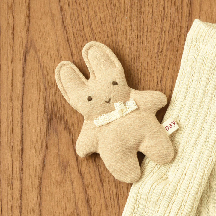 オーガニックコットンで作られた「ベビー用ぬいぐるみ」
