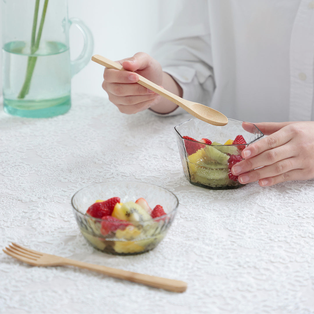 100%竹から作られたバンブーカトラリーセット