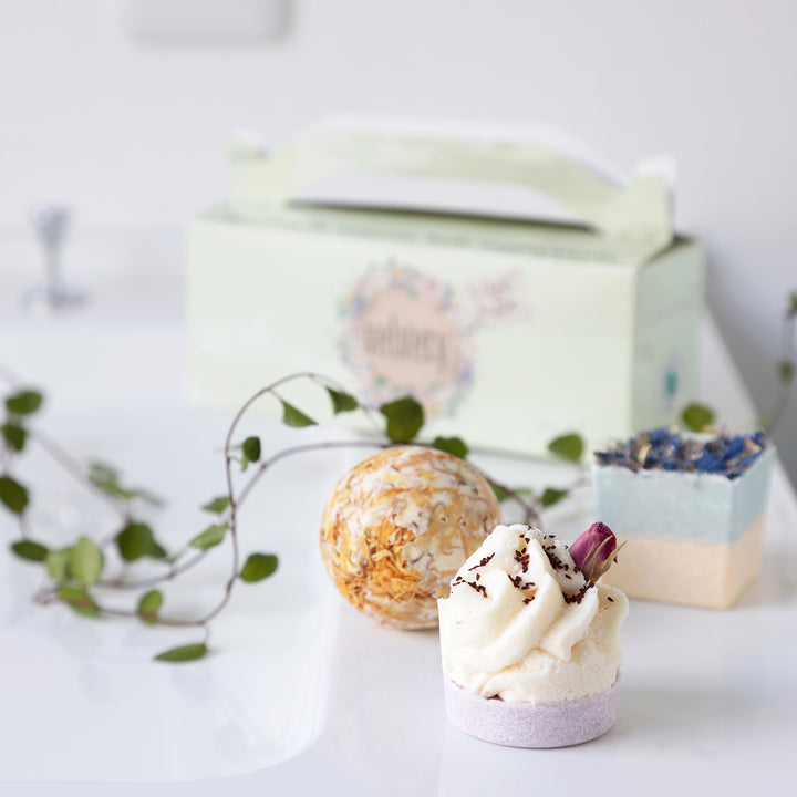 オーガニック&手作りにこだわった入浴剤バスボム 3個セット