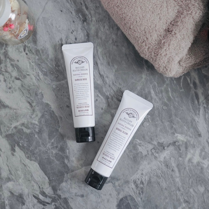 天然系保湿成分を贅沢に配合&100%ヴィーガンに拘ったハンドクリーム【BALLON】