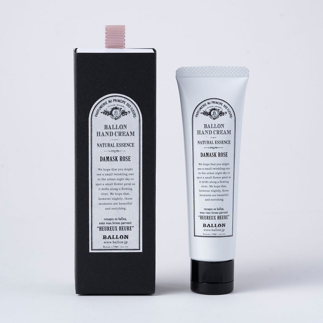 天然系保湿成分を贅沢に配合&100%ヴィーガンに拘ったハンドクリーム【BALLON】