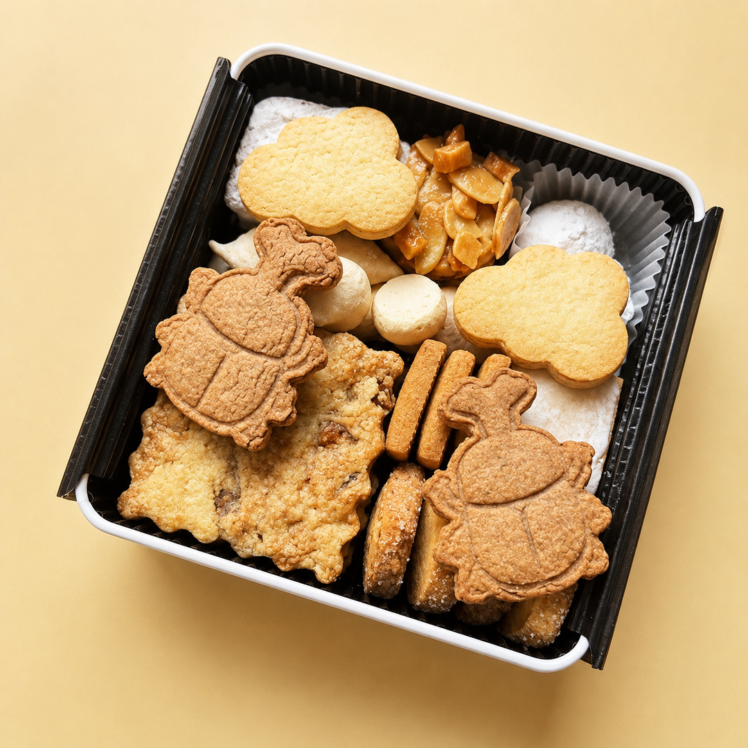 季節のクッキー缶