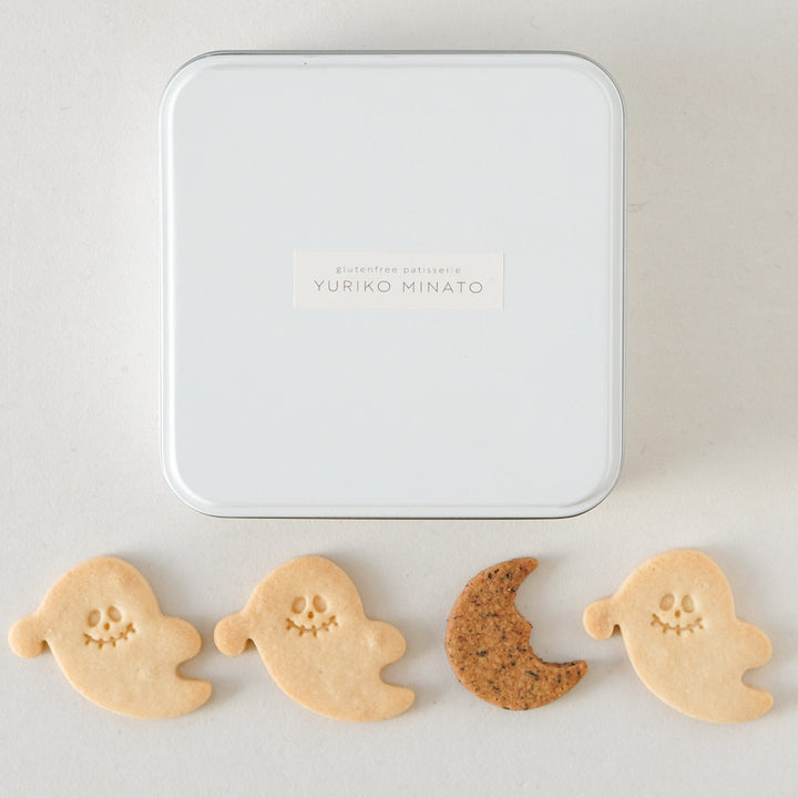 【ハロウィン限定】グルテンフリー&白砂糖不使用クッキー缶