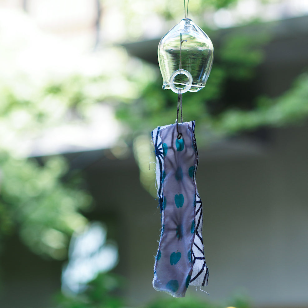 L0005-5/9 【sold out】夏を味わう再生硝子の風鈴『雫』 – LILOCLE
