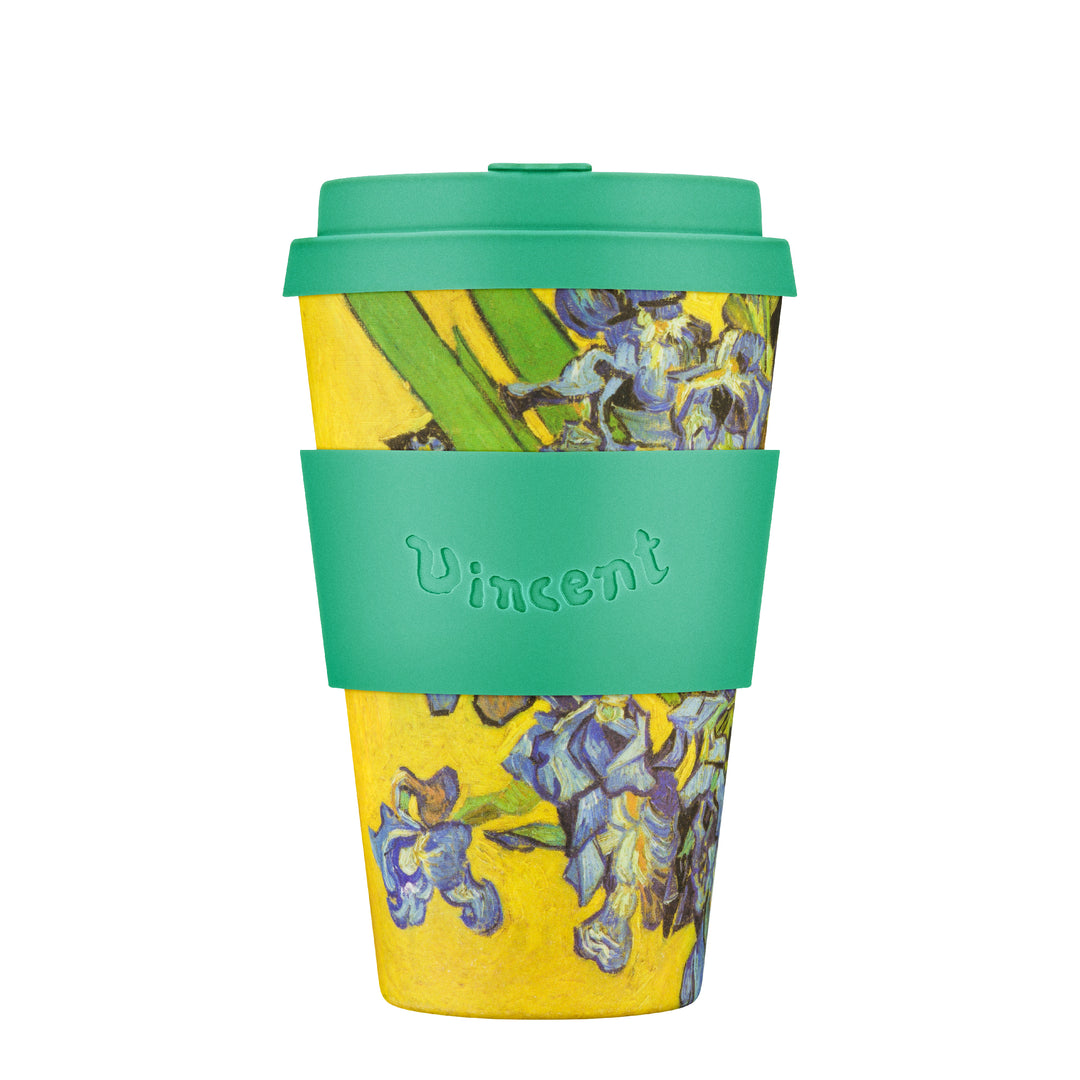 植物から生まれたタンブラーEcoffee Cup  -ヴァン・ゴッホ- Irises