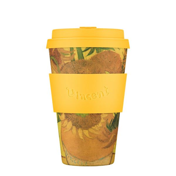 植物から生まれたタンブラーEcoffee Cup -ヴァン・ゴッホ- Sunflowers