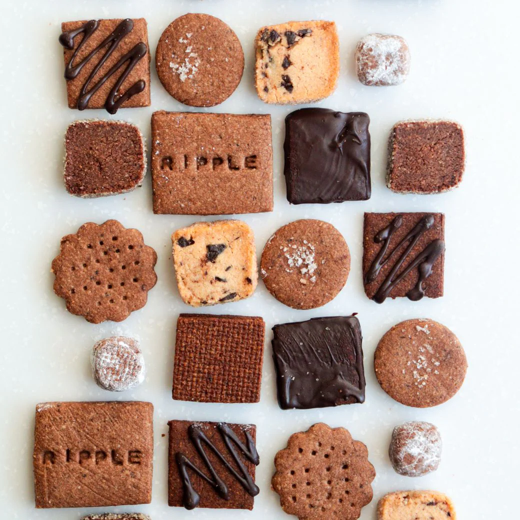 D0013-6 【グルテンフリー＆ヴィーガン対応】バレンタイン限定 チョコクッキー缶