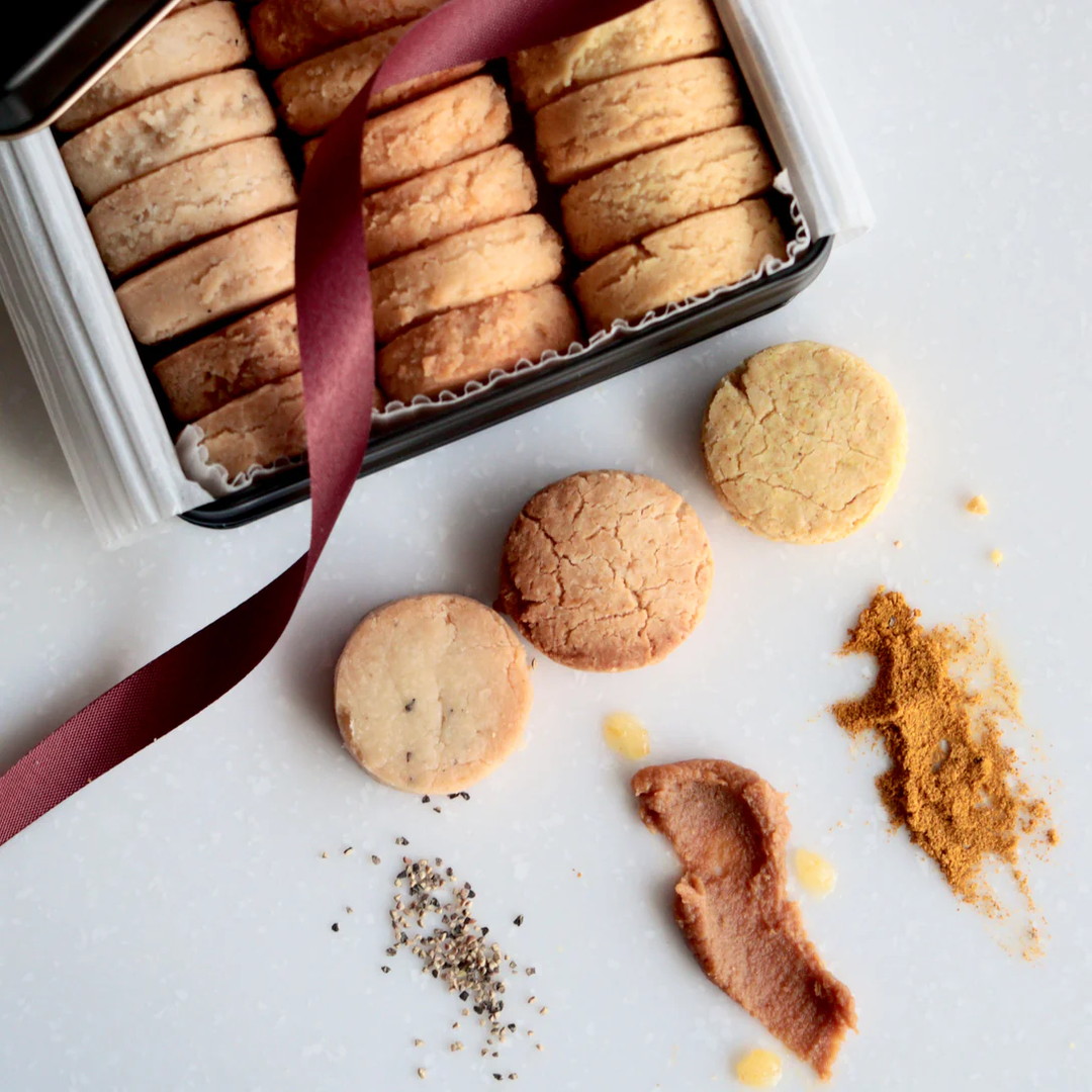 D0013-5 【グルテンフリー＆ヴィーガン対応】バレンタイン限定 おつまみクッキー缶