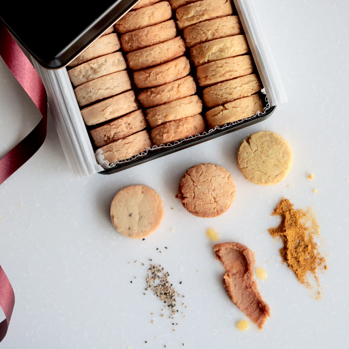 D0013-5 【グルテンフリー＆ヴィーガン対応】バレンタイン限定 おつまみクッキー缶