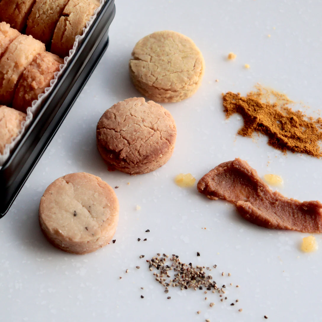 D0013-5 【グルテンフリー＆ヴィーガン対応】バレンタイン限定 おつまみクッキー缶