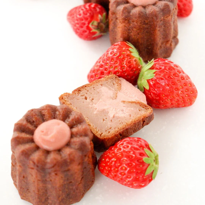 D0013-7 【グルテンフリー＆ヴィーガン対応】バレンタイン限定 苺チョコカヌレ