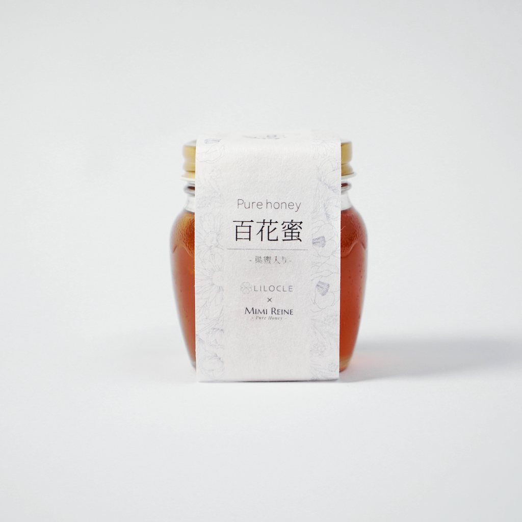 sold out】100％完全完熟 MIMIREINE×LILOCLEコラボ蜂の巣入り百花蜜